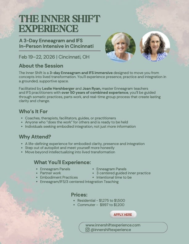 The Inner Shift Flyer